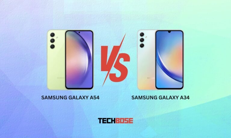 Comparaison détaillée entre Galaxy A54 vs Galaxy A34