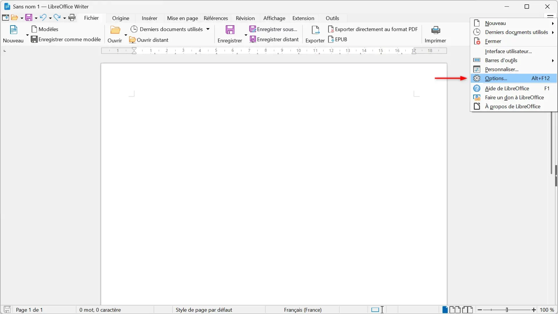 1734253706 790 Transformez linterface LibreOffice en Microsoft Office.webp