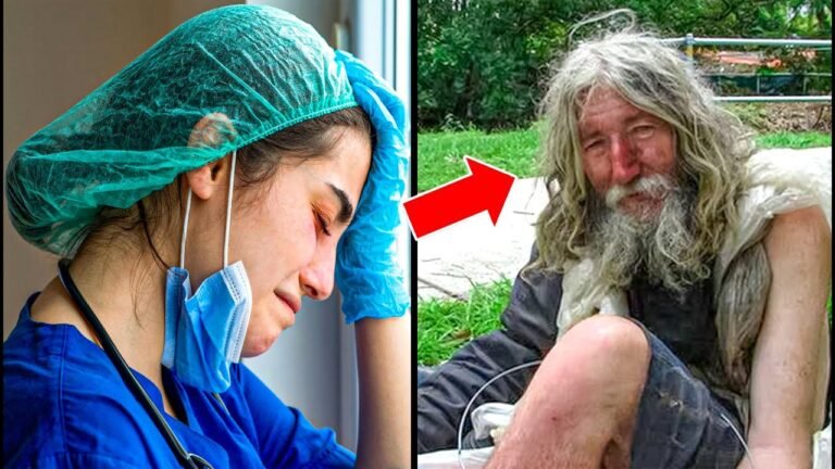 Fired Nurse Invites Homeless Man to Sit With Her in