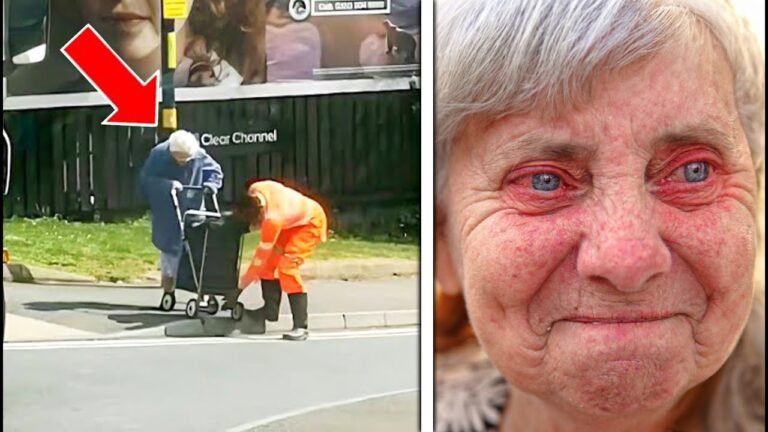 Garbage Man Notices Elderly Woman's Missing Trash, Enters Her House and Is Shocked