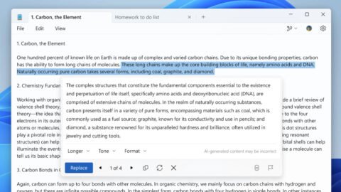 Windows 11 Notepad et Paint ajouteront des fonctions IA