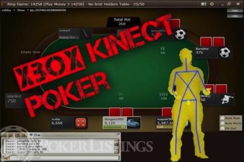 kinect xbox poker