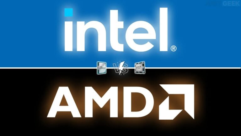 processeur cpu intel vs amd