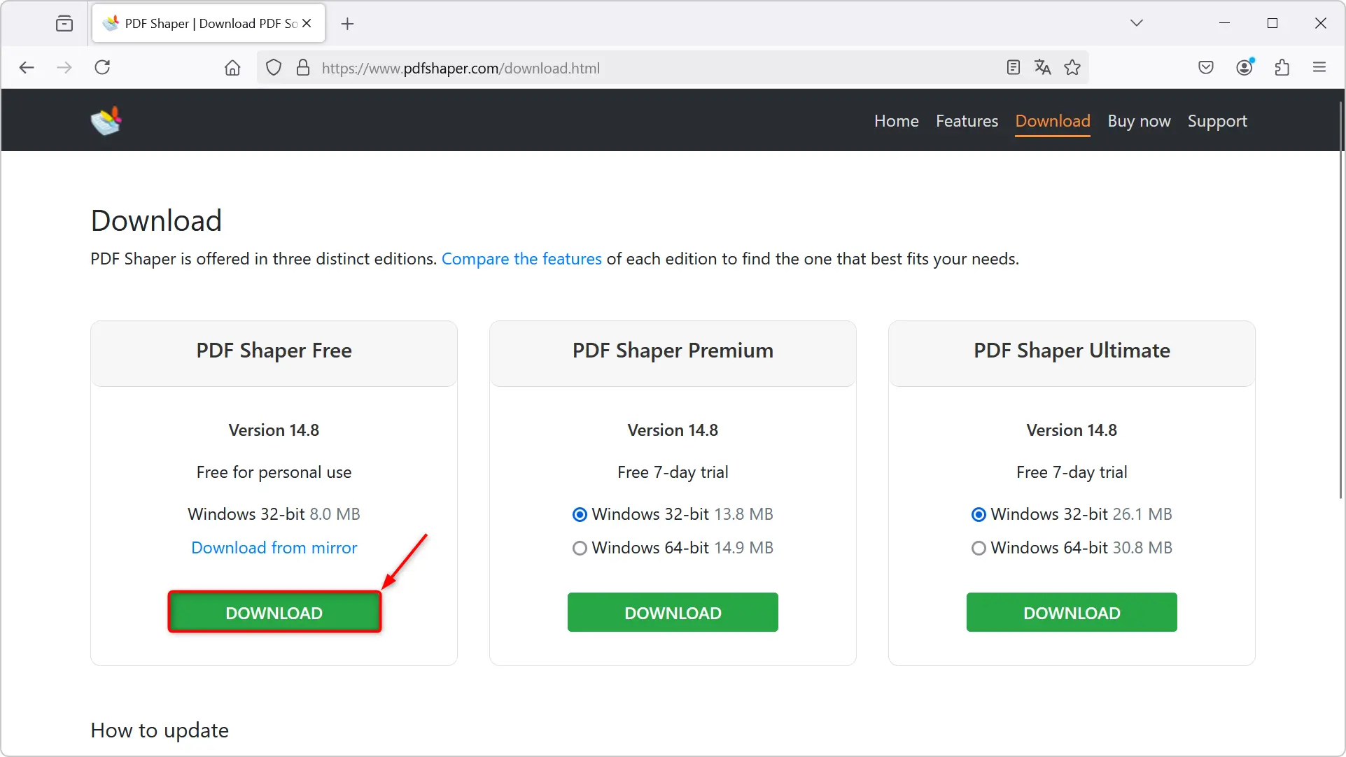 Télécharger PDF Shaper gratuitement