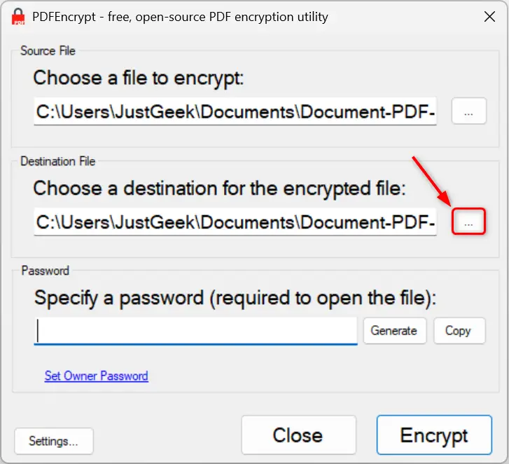 pdfencrypt selectionner destination.webp