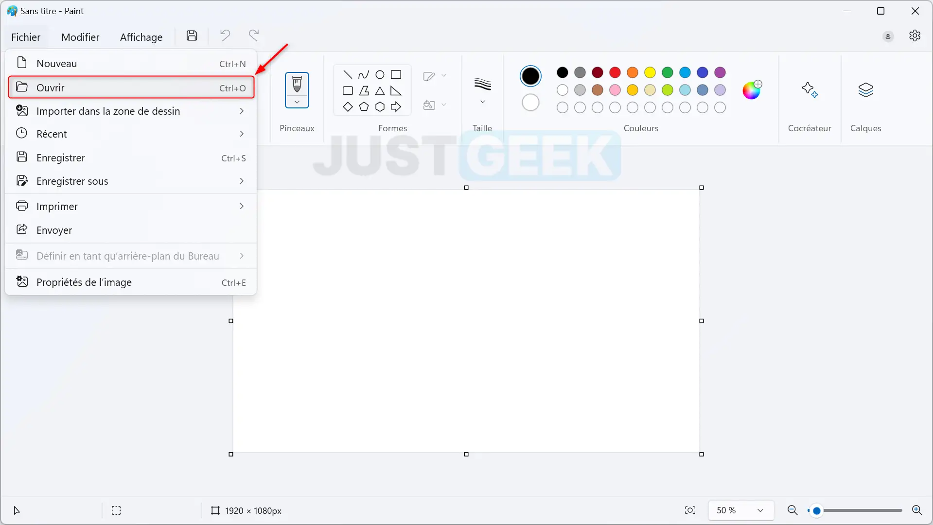 supprimer arriere plan image dans paint sur windows 11 etape 1.webp
