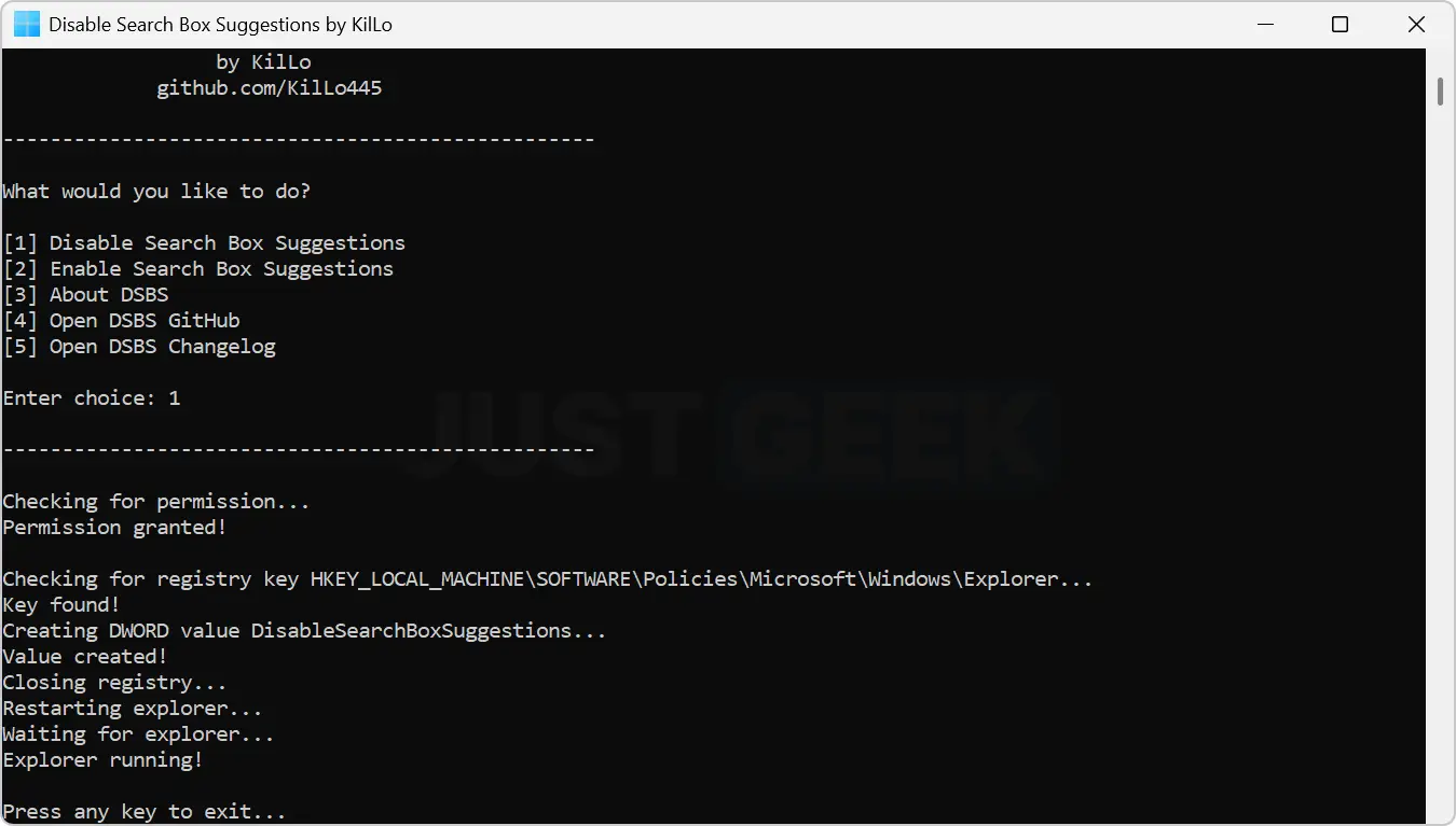 validation desactivation recherche web disable search box suggestions.webp