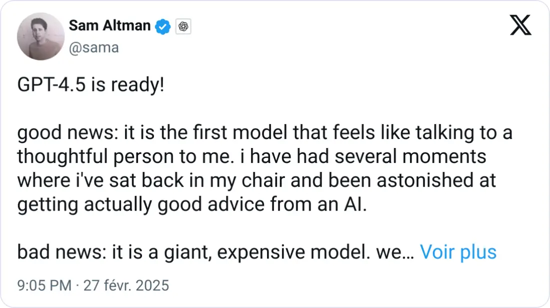 Sam Altman GPT 4.5 message X.webp