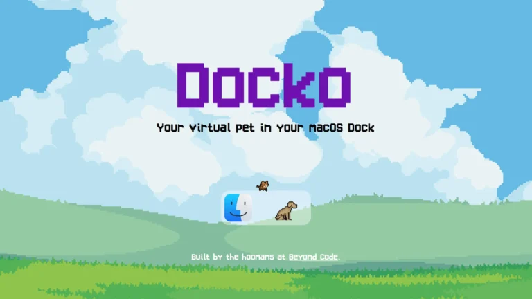 docko chat chien virtuel dock macos.webp