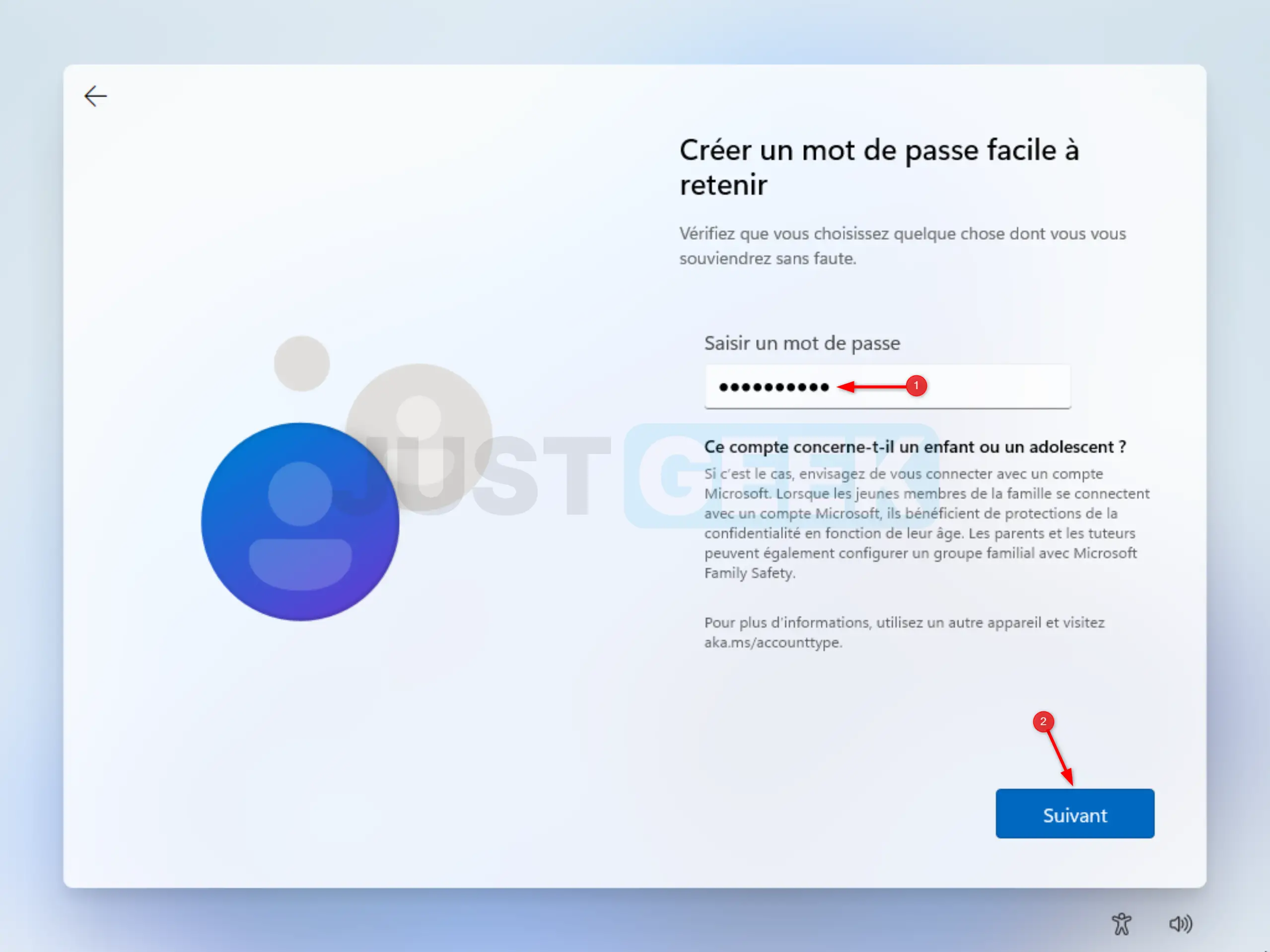 Définissez un mot de passe pour le compte local lors de l'installation de Windows 11
