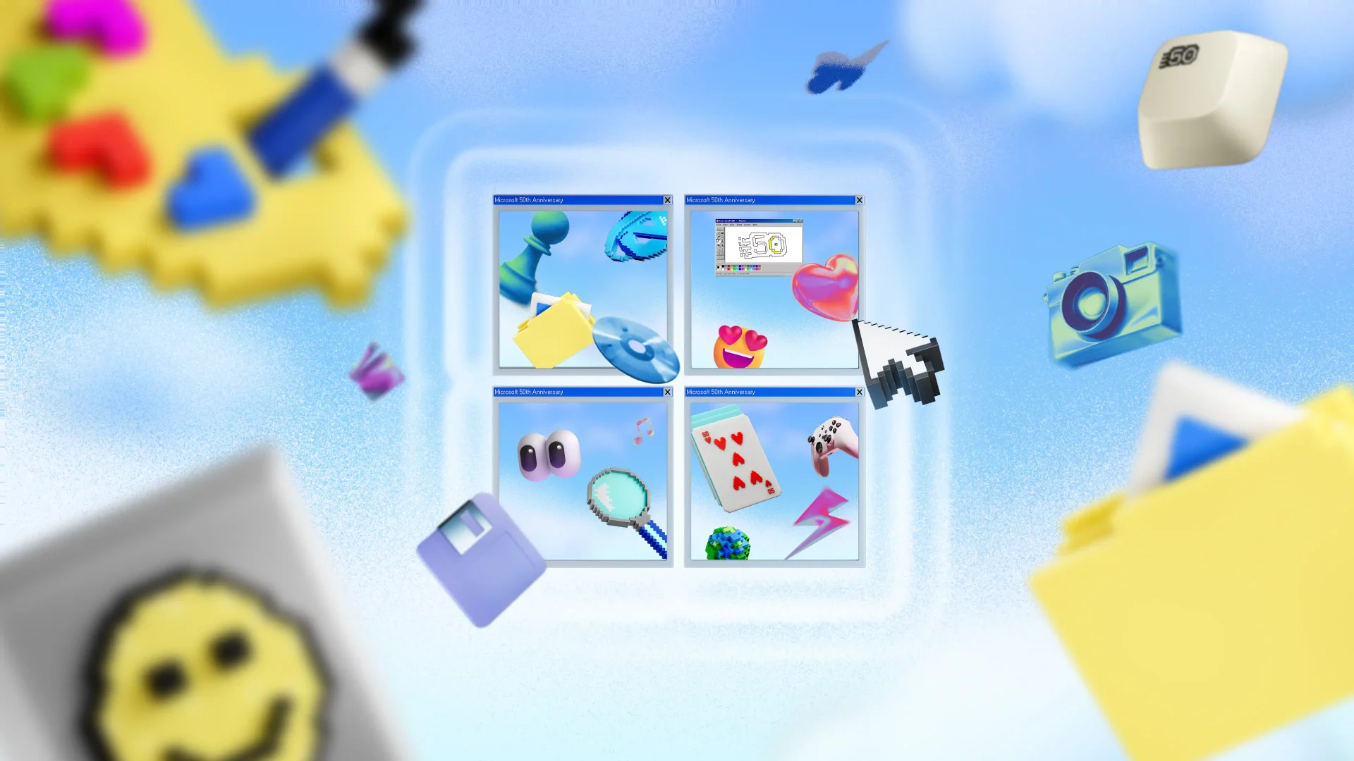Microsoft 50th Windows Light 4k