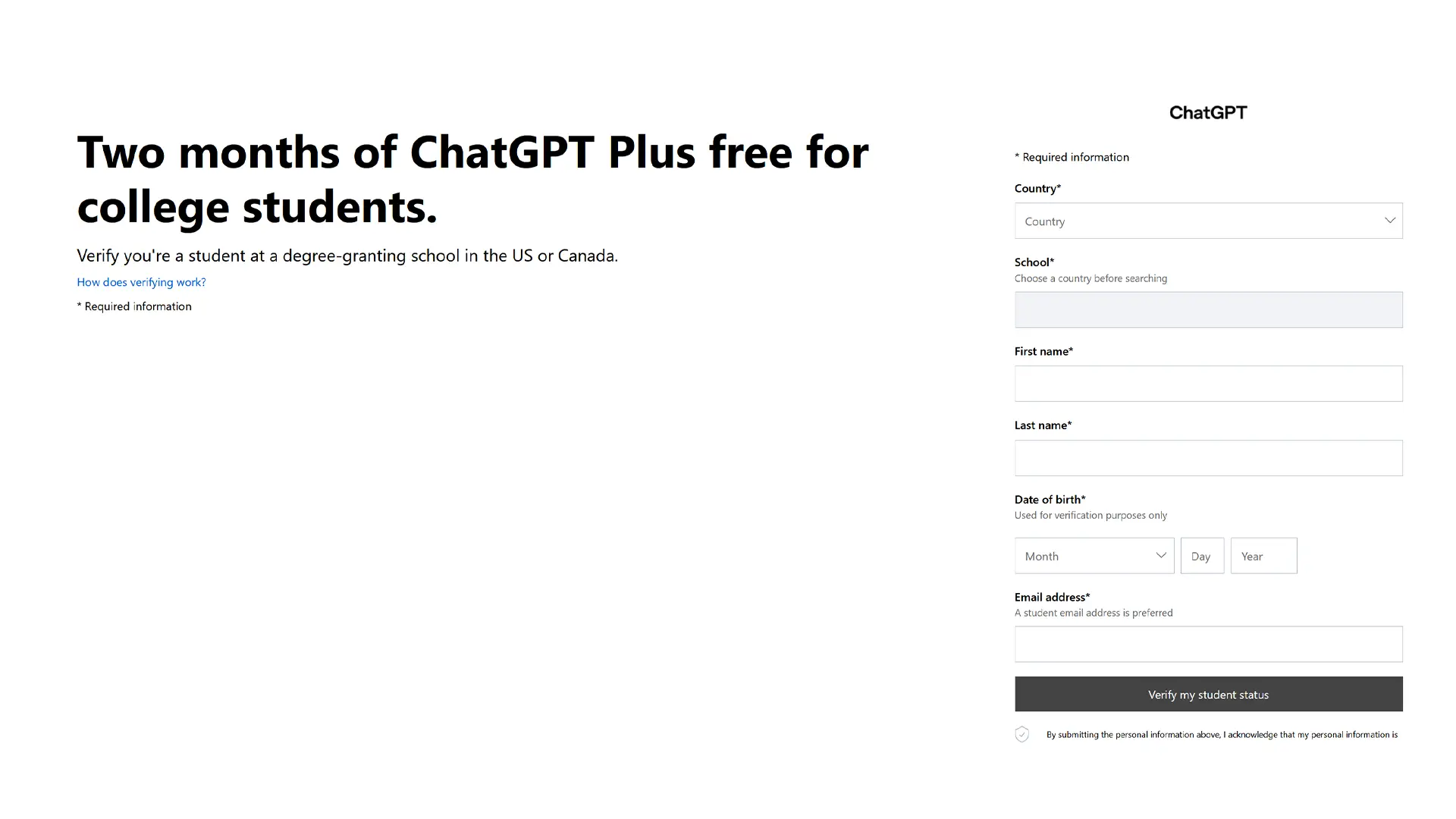 chatgpt verification etudiant formulaire.webp