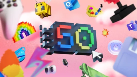 microsoft fete ses 50 ans.webp