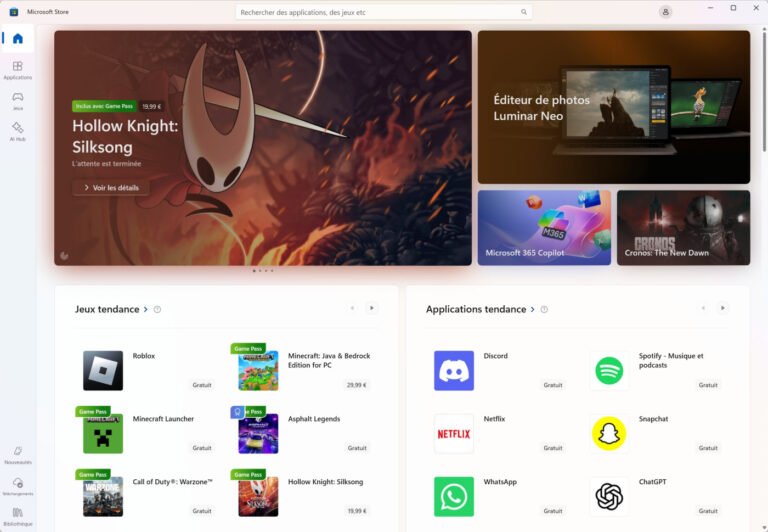Windows Microsoft ne fait plus payer les developpeurs pour distribuer