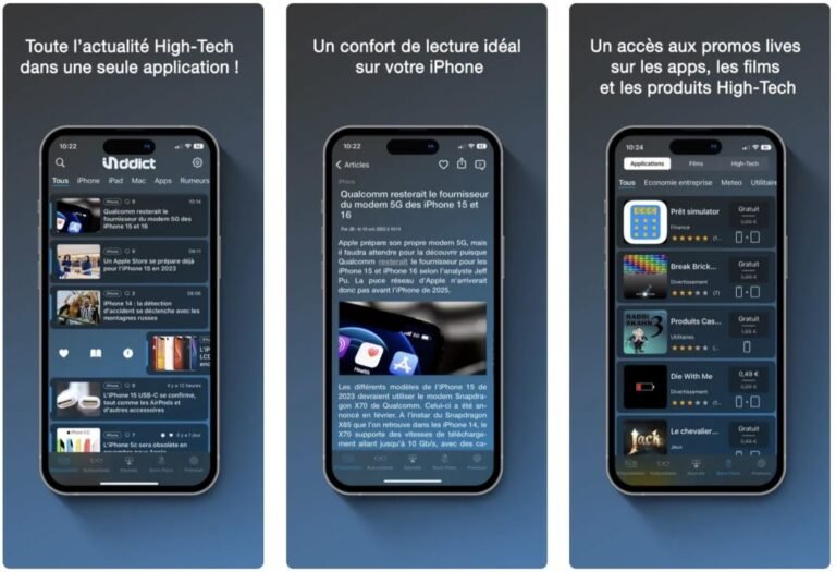 Maj 544 La mise a jour de notre application iAddict