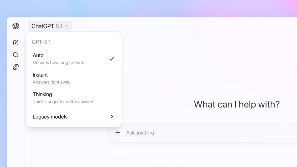 ChatGPT GPT-5.1