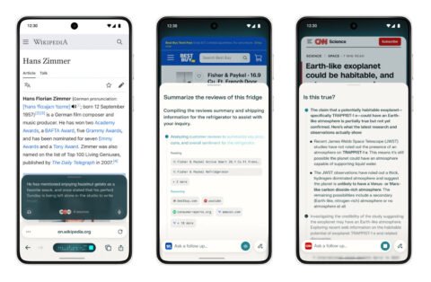 Comet Navigateur Application Android