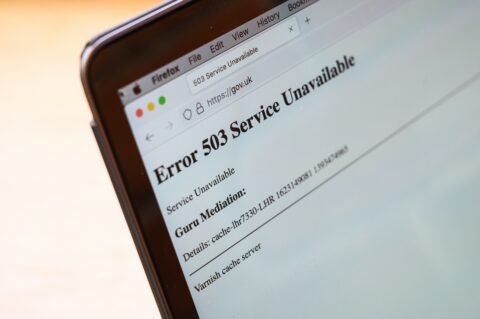 Panne Internet Fastly Erreur 503