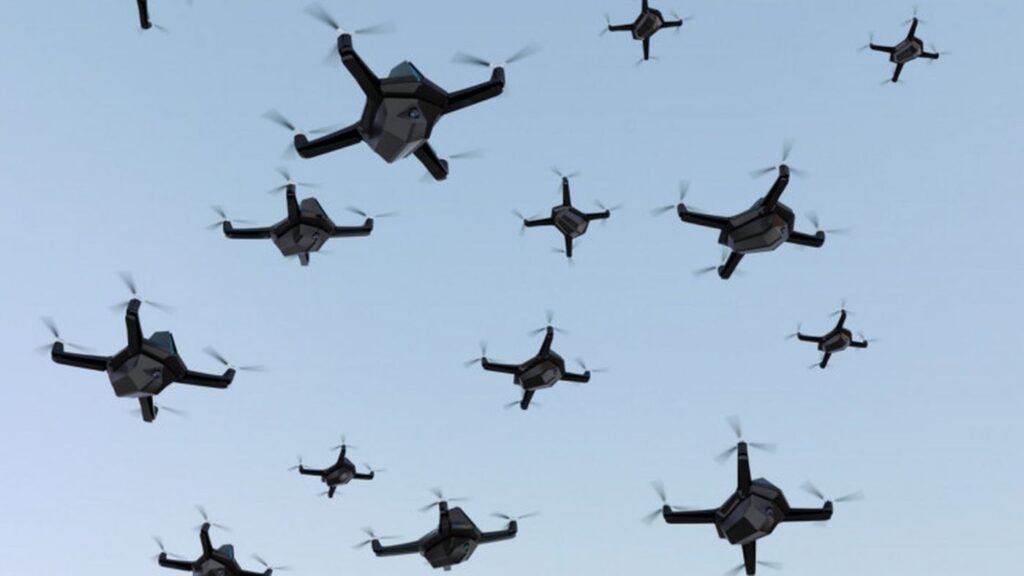 Essaim de drones