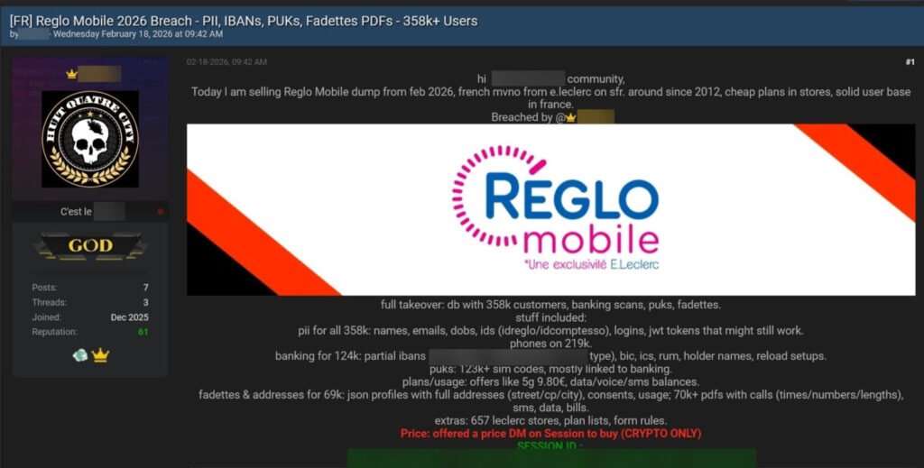 Reglo Mobile Piratage
