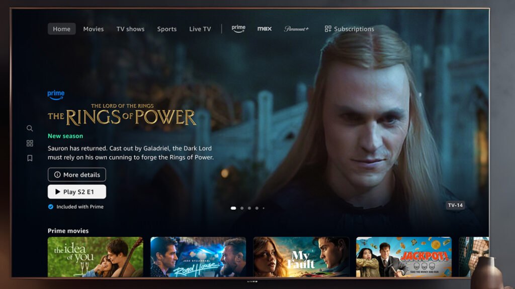 Amazon Prime Video Nouvelle interface juillet 2024