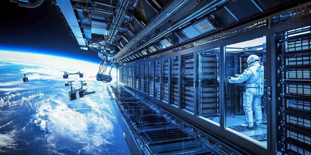 Centre de données spatiales