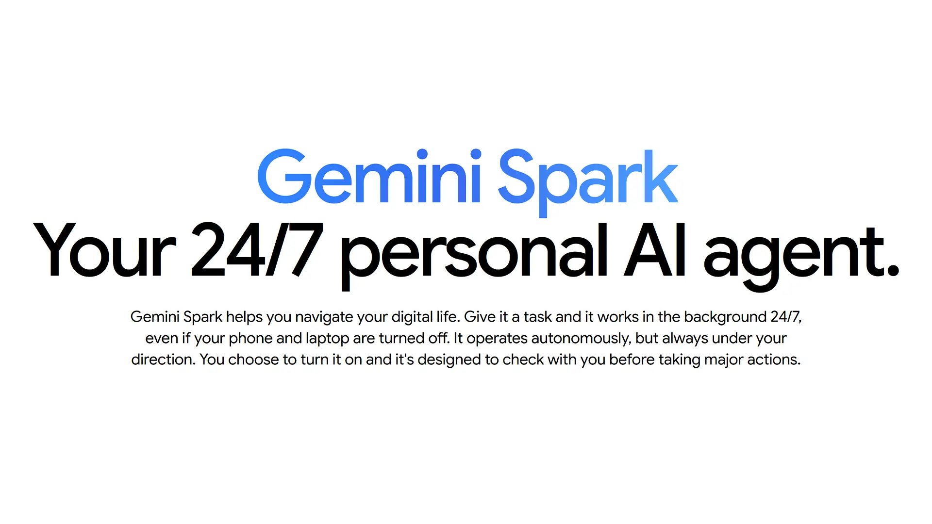 Gemini Spark – l'agent IA personnel de Google 24 heures sur 24