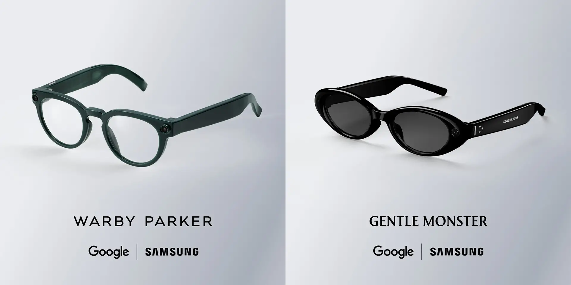 Lunettes connectées Google et Samsung Android XR – Modèles Warby Parker et Gentle Monster