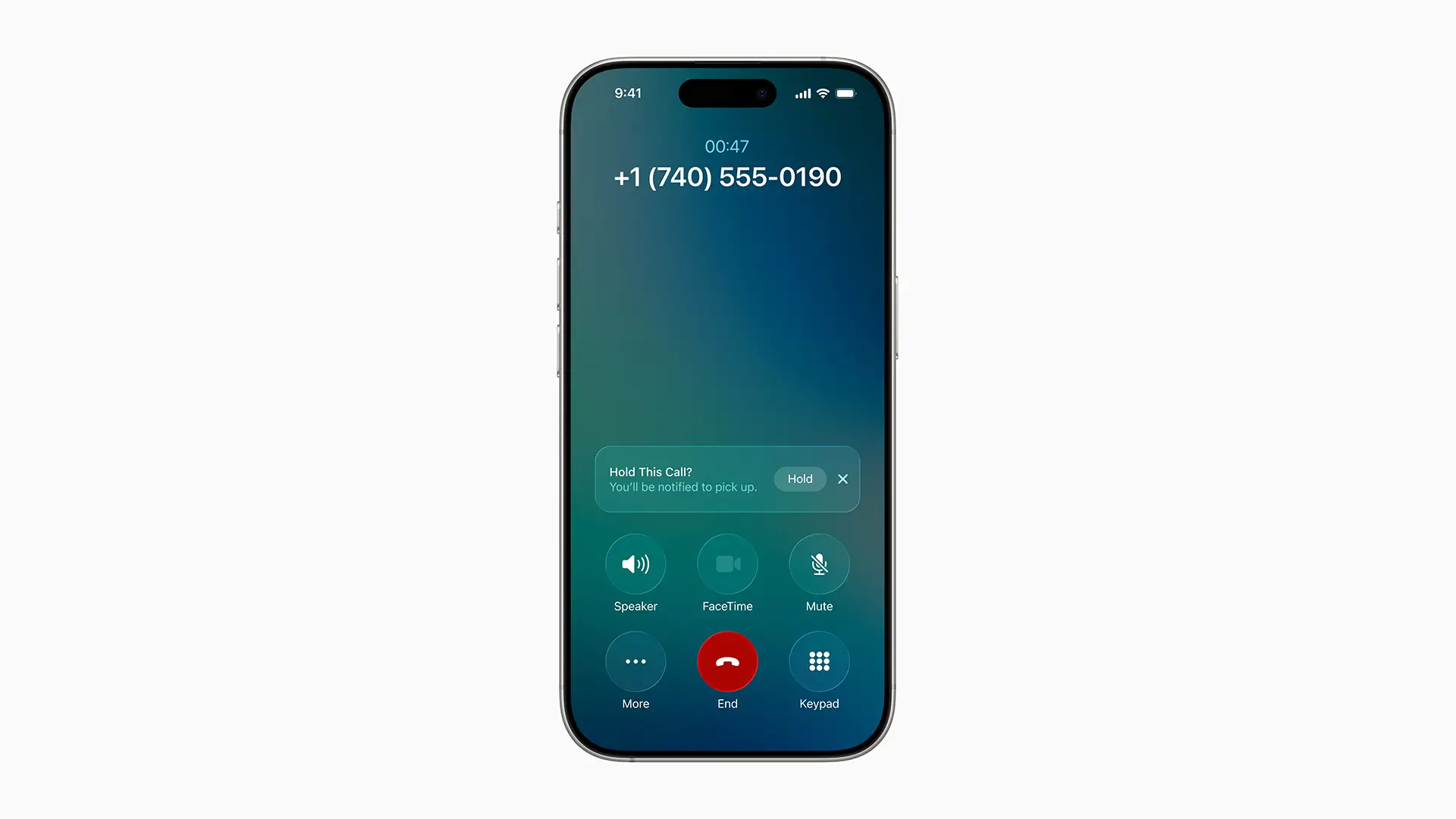 Assistant d'appel en attente avec Apple Intelligence sur iOS 26