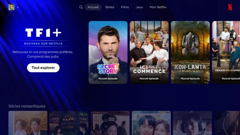 TF1 Plus Netflix
