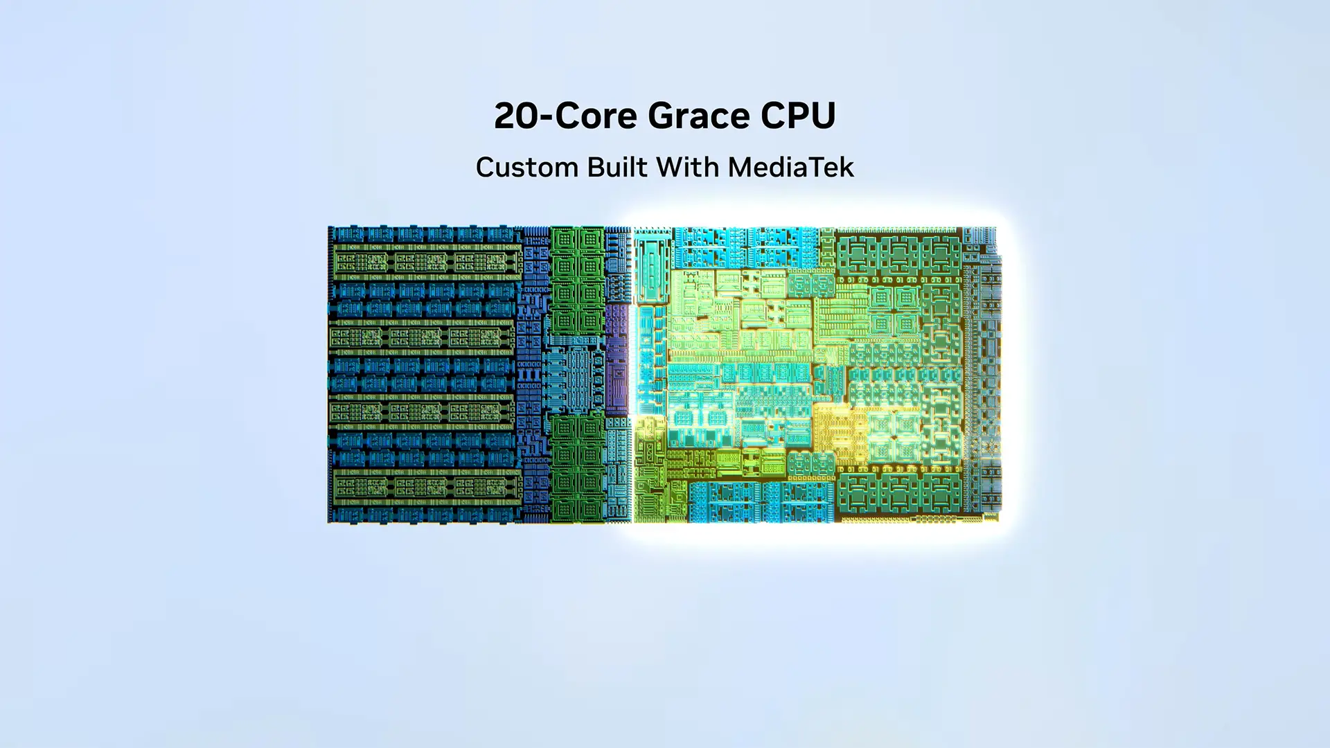 Processeur NVIDIA Grace à 20 cœurs développé en collaboration avec MediaTek pour le RTX Spark