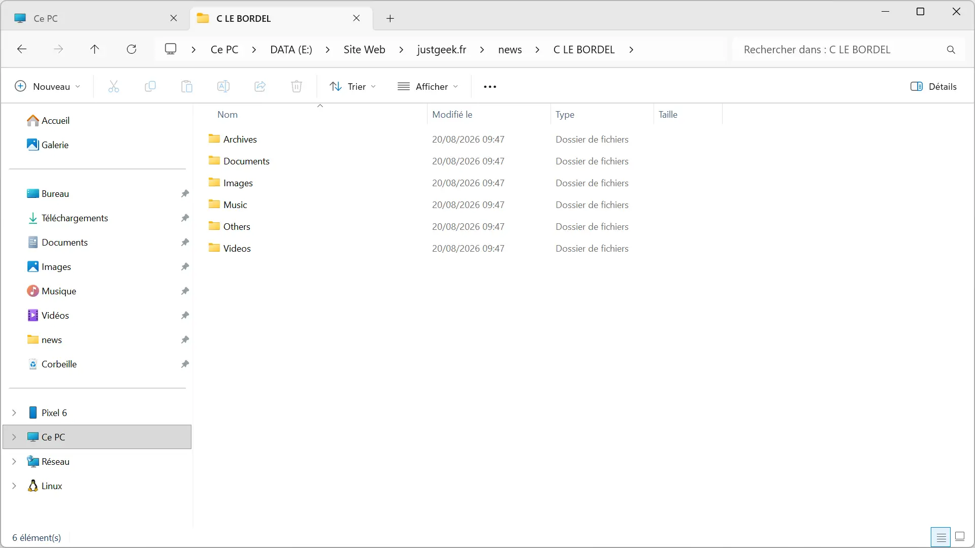 Fichiers automatiquement stockés dans des dossiers par catégorie avec FolderUp