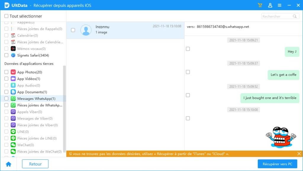 recover whatsapp conversation