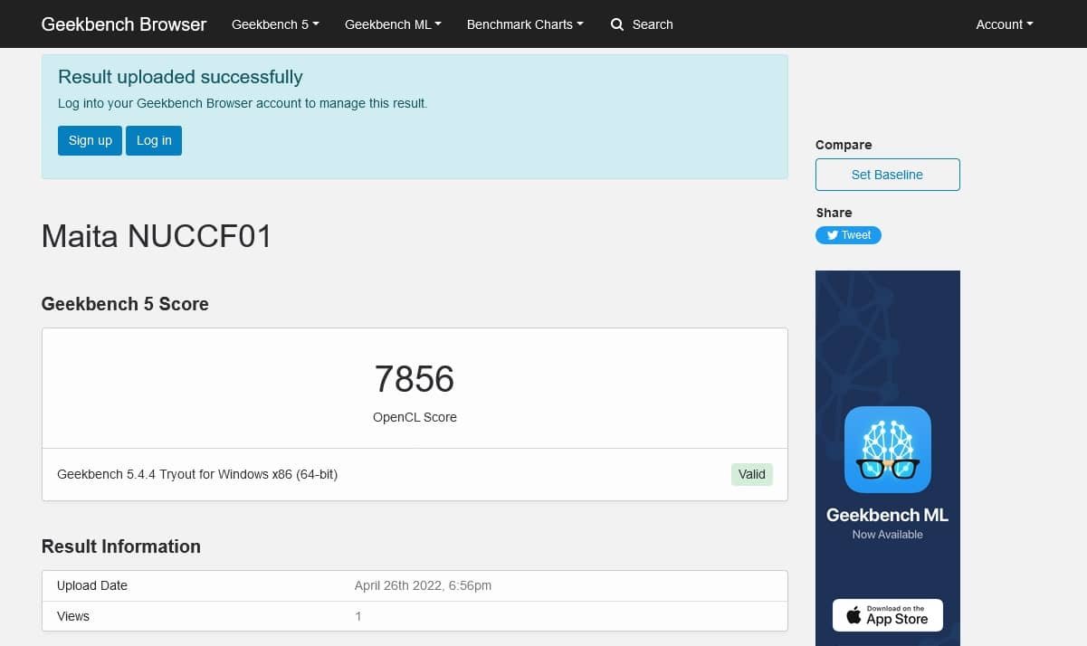 GEEKOM mini it8 mini pc geekbench 2