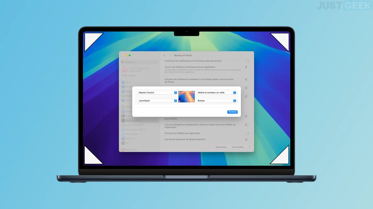 comment configurer coins actifs macos.webp