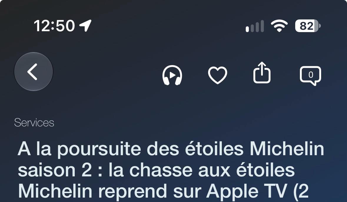 Playing audio from articles in iAddict 6