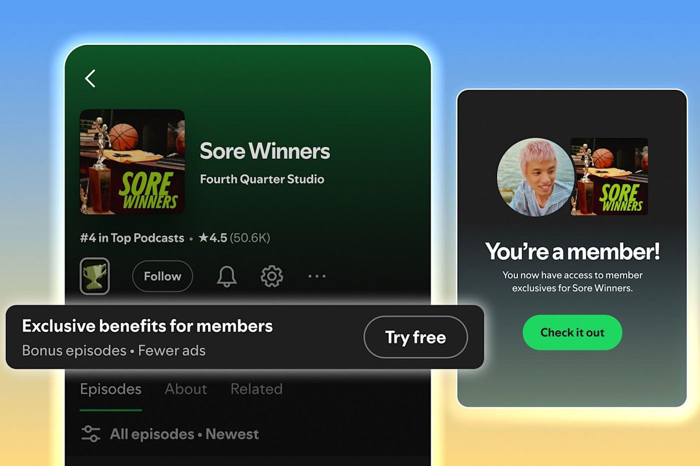 Avantages des Membres de Podcasts Payants sur Spotify