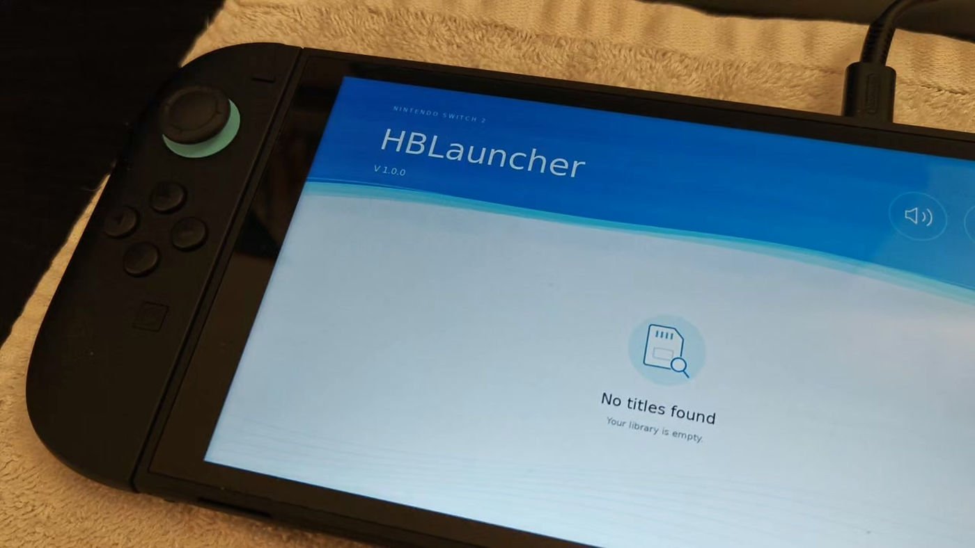 Switch 2 HBLauncher Home Launcher