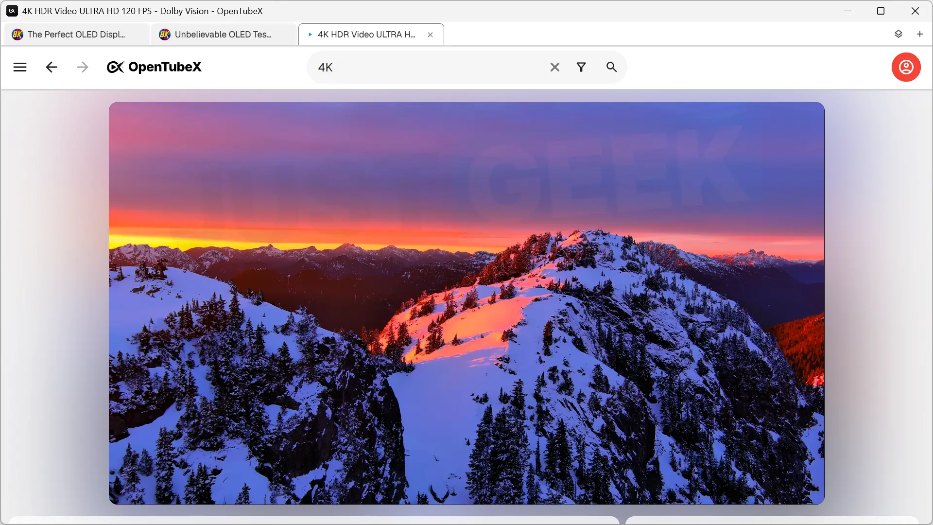 OpenTubeX interface with three YouTube videos open in separate tabs for easy switching